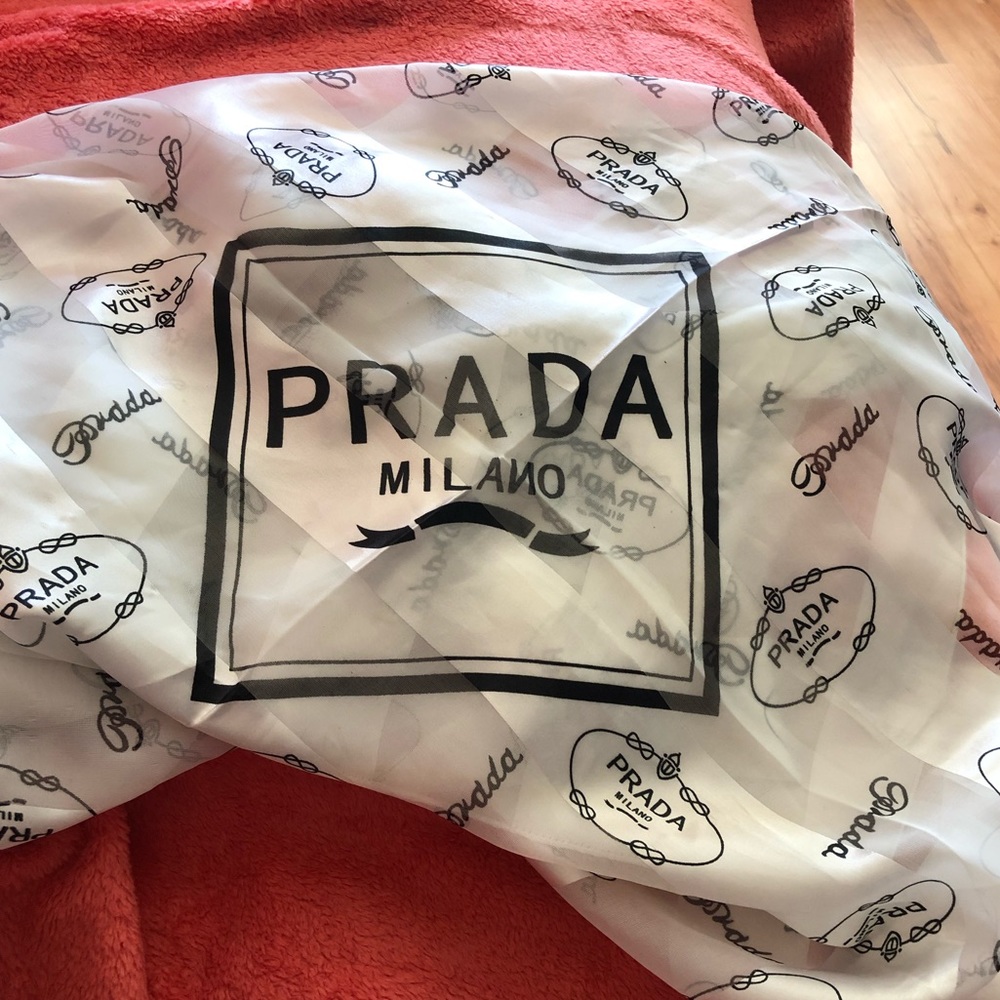 Vintage Find! Prada Milano Scarf